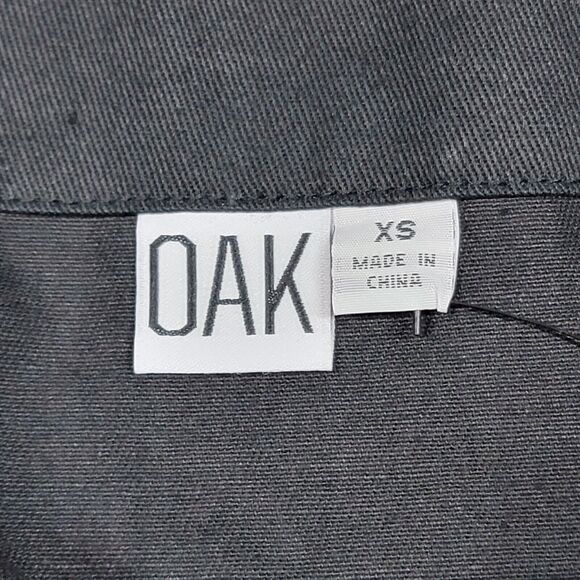 OAK NYC Mens Size XS Belted‎ Drop Crotch Panel Pants Cropped Black New With Tags - Picture 6 of 8